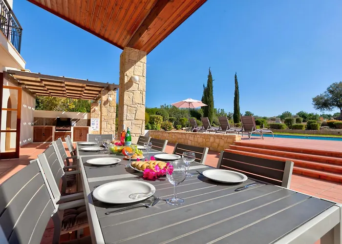 3 Bedroom Limni With Private Pool And Gardens, Aphrodite Hills Villa