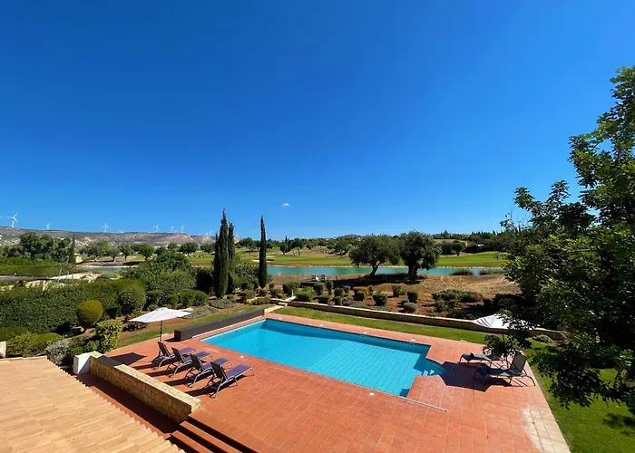 3 Bedroom Limni With Private Pool And Gardens, Aphrodite Hills Villa